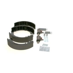 Jeu de mâchoires de frein à main BOSCH 0204113528 pour CHEVROLET, LADA BOSCH