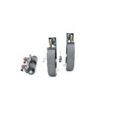 Jeu de mâchoires de frein à main BOSCH 0204114047 pour FORD FIESTA BOSCH