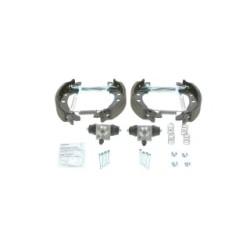 Jeu de mâchoires de frein à main BOSCH 0204114590 pour SEAT, VW BOSCH