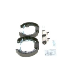 Jeu de mâchoires de frein à main BOSCH 0204114620 pour FORD FIESTA, KA BOSCH