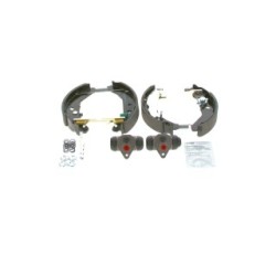 Jeu de mâchoires de frein à main BOSCH 0204114639 pour FORD FIESTA BOSCH