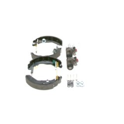 Jeu de mâchoires de frein à main BOSCH 0204114639 pour FORD FIESTA BOSCH