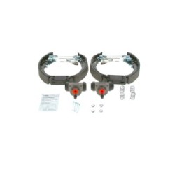 Jeu de mâchoires de frein à main BOSCH 0204114645 pour FIAT, FORD 500, PANDA, KA BOSCH