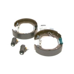 Jeu de mâchoires de frein à main BOSCH 0204114646 pour CITROËN, FIAT, PEUGEOT