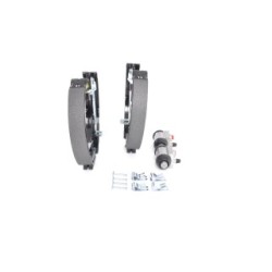 Jeu de mâchoires de frein à main BOSCH 0204114666 pour FORD FIESTA BOSCH