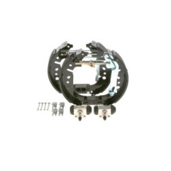 Jeu de mâchoires de frein à main BOSCH 0204114695 pour FIAT 500L, TIPO BOSCH