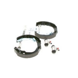 Jeu de mâchoires de frein à main BOSCH 0204114703 pour CITROËN, PEUGEOT OE 1619229880 BOSCH