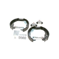 Jeu de mâchoires de frein à main BOSCH 0204114703 pour CITROËN, PEUGEOT OE 1619229880 BOSCH