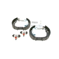 Jeu de mâchoires de frein à main BOSCH 0204114703 pour CITROËN, PEUGEOT OE 1619229880 BOSCH
