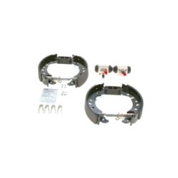 Jeu de mâchoires de frein à main BOSCH 0204114708 pour RENAULT, SMART TWINGO, FORTWO BOSCH