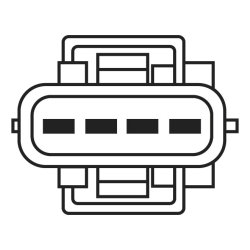 Sonde lambda BOSCH 0258003672 pour PEUGEOT 106, 206, 306 OE 16289A BOSCH
