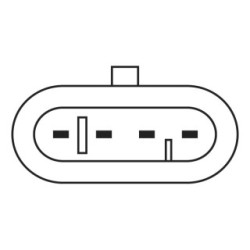 Sonde lambda BOSCH 0258003772 pour ALFA ROMEO, FIAT, LANCIA OE 0060812717 BOSCH