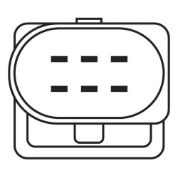 Oxygen Sensor BOSCH 0 258 007 090 OE Ref 06B906265D