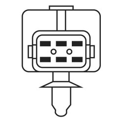 Sonde lambda BOSCH 0258007206 pour NISSAN MURANO