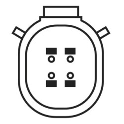 Sonde lambda BOSCH 0258010246 pour FORD, FORD ASIE & OCÉANIE FOCUS