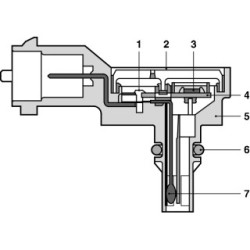 Capteur de pression de suralimentation BOSCH 0281002487 pour VAUXHALL OE 6335606 BOSCH