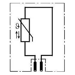 Capteur de température du liquide de refroidissement BOSCH 0281002704 pour MITSUBISHI 380 OE T123159 BOSCH