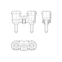 Trompette BOSCH 0320223003 pour BMW, VW OE 61331358772 BOSCH