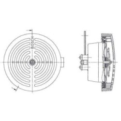 Trompette BOSCH 0320223025 BOSCH