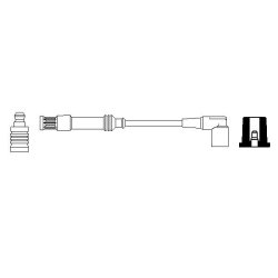 Ignition Cable BOSCH 0 356 912 901