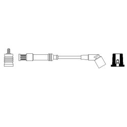 Ignition Cable BOSCH 0 356 912 984