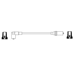 Ignition Cable BOSCH 0 356 912 988