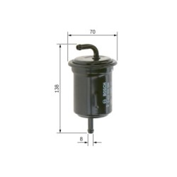 Fuel Filter BOSCH 0450905986 OE Ref 15410-65D00