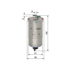 Fuel Filter BOSCH 0450906442 OE Ref 16901-S6F-E01