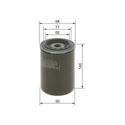 Oil Filter BOSCH 0 451 104 065 OE Ref 1500917