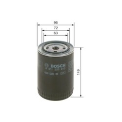 Oil Filter BOSCH 0451203012 OE Ref 1500932