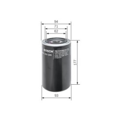 Oil Filter BOSCH 0451203220 OE Ref 661049