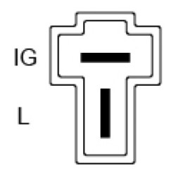 Alternator BOSCH 0986037271 OE Ref 27060 87501 000