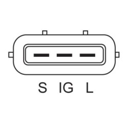 Alternator BOSCH 0986040461 OE Ref 27060 11270