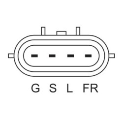 Alternator BOSCH 0986080480 OE Ref 135 154 02 02