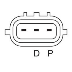 Alternator BOSCH 0986082430 OE Ref ZJ38-18-300