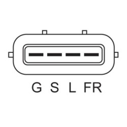 Alternator BOSCH 0986082720 OE Ref 1800A008