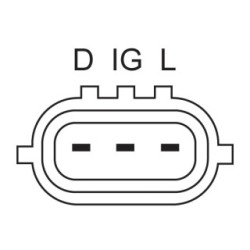 Alternator BOSCH 0986082830 OE Ref 93194153 BOSCH