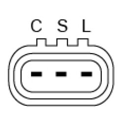 Alternator BOSCH 0 986 084 440 OE Ref 23700AA521