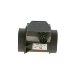 Capteur de débit d'air massique BOSCH 0986280116 pour BMW Série 3 et Série 5, référence d'origine 13621722489 BOSCH