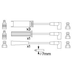 Ignition Cable Kit BOSCH 0986356739