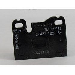 Jeu de plaquettes de frein BOSCH 0986424062 pour PORSCHE 924, 928, 944 BOSCH