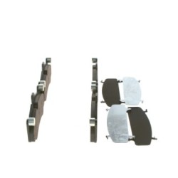 Jeu de plaquettes de frein BOSCH 0986424067 pour PORSCHE 911 OE 99735194891 BOSCH