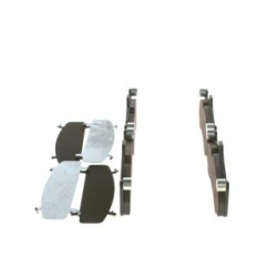 Jeu de plaquettes de frein BOSCH 0986424067 pour PORSCHE 911 OE 99735194891 BOSCH
