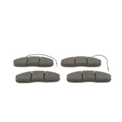Jeu de plaquettes de frein BOSCH 0986424080 pour camions NISSAN et RENAULT, référence d'origine 069052941 BOSCH