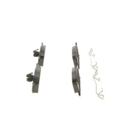 Jeu de plaquettes de frein BOSCH 0986424329 pour VAUXHALL ASTRA OE 13478301