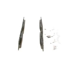 Jeu de plaquettes de frein BOSCH 0986424335 pour MERCEDES OE A0004207900 BOSCH