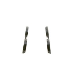 Jeu de plaquettes de frein BOSCH 0986424340 pour MITSUBISHI, NISSAN OE MN102617 BOSCH