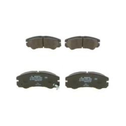 Jeu de plaquettes de frein BOSCH 0986424366 pour ISUZU, VAUXHALL OE 8-97035-257-1 BOSCH