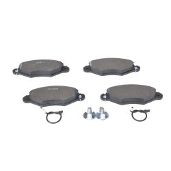 Jeu de plaquettes de frein BOSCH 0986424455 pour CITROËN, NISSAN, RENAULT, référence d'origine 172082 BOSCH