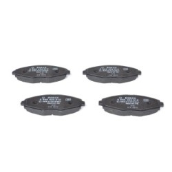 Jeu de plaquettes de frein BOSCH 0986424512 pour CHEVROLET, DAEWOO, GM KOREA, ZAZ BOSCH